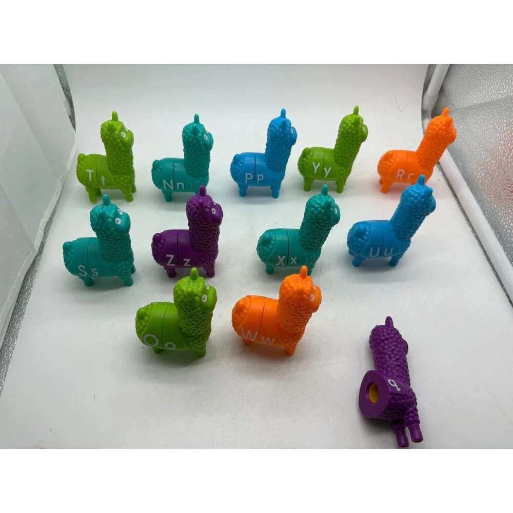 Learning Resources Letter Llamas Snap-n-Learn Alphabet Toy Set Preschool Fun